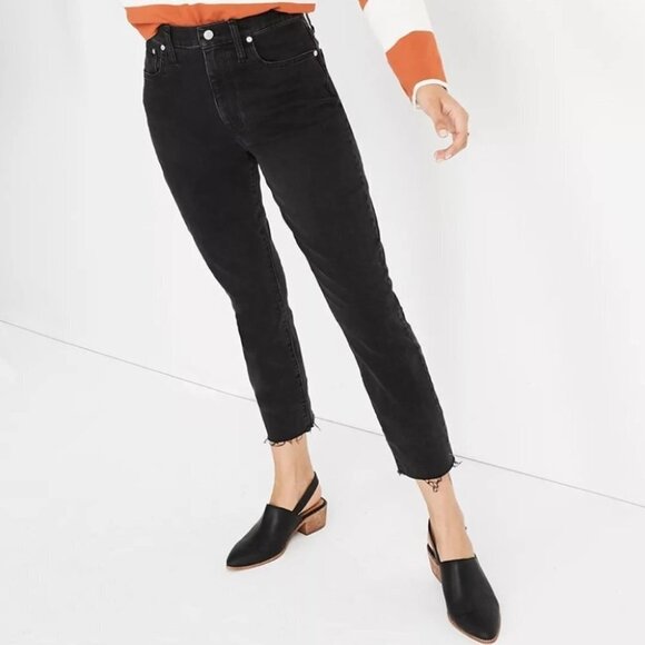 Madewell The High Rise Slim Crop‎ Boyjean |Tall |AA922 - Picture 13 of 13